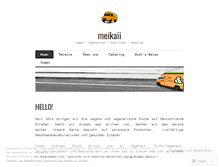 Tablet Screenshot of meikaii.com